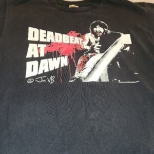 DEADBEAT AT DAWN - MOVIE SHIRT - MENS SIZE L